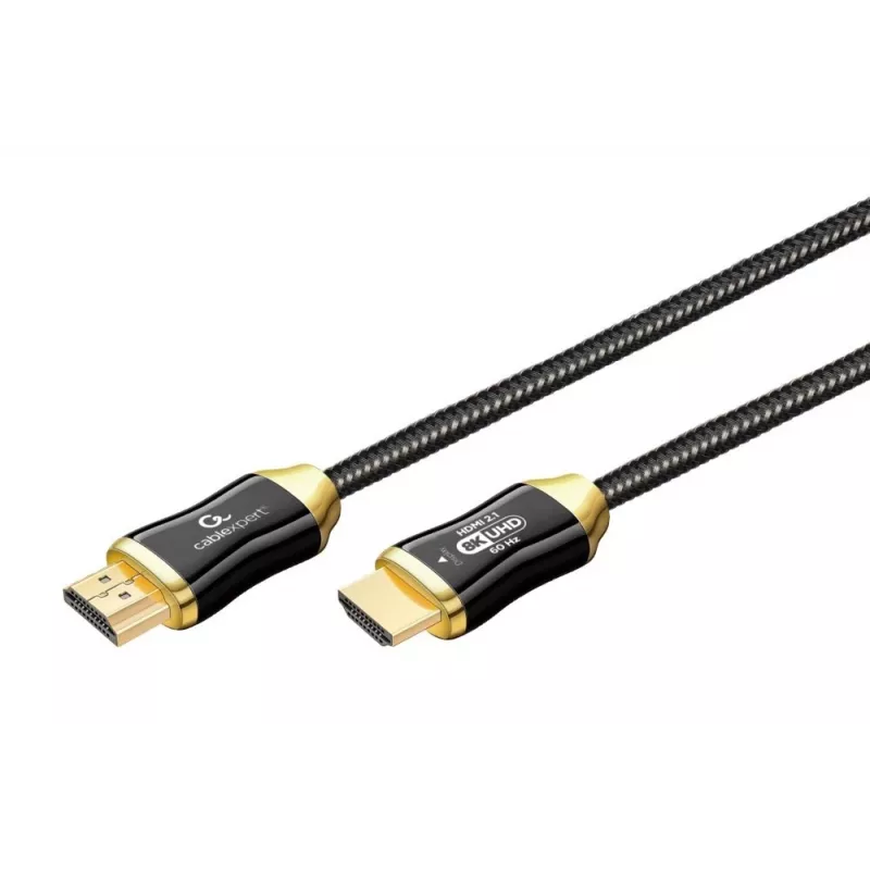HDMI kábel GEMBIRD CCBP-HDMI8K-AOC-20M, 20 m, HDMI 2.1, 48 Gbit/s, pozlátený Type-A, čierny