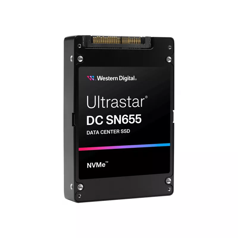 SSD disk WESTERN DIGITAL Ultrastar DC SN655 7,68 TB and3 PCIe TLC ISE Dual Port