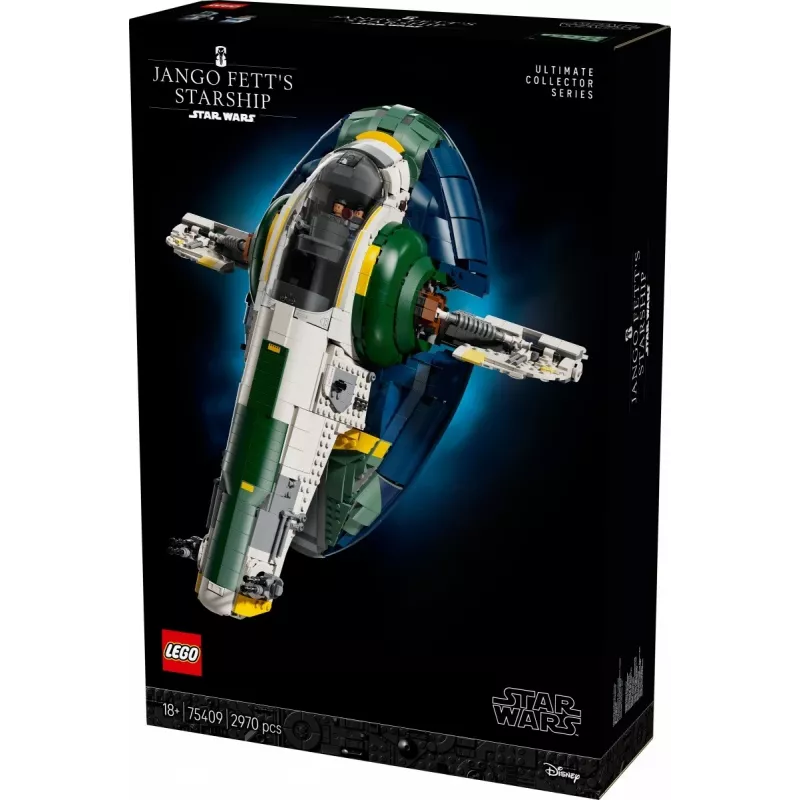 LEGO STAR WARS 75409 Jango Fetts Firespray-Class Raumschiff
