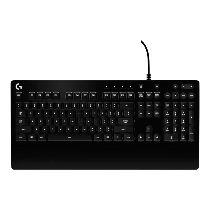 Herná klávesnica Logitech G G213 Prodigy RGB LED plná veľkosť káblová