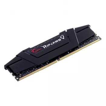 G.SKILL Ripjaws V Series (Intel XMP) DDR4 RAM 64GB (4x16GB) 3200MT/s CL16-18-18-38 1,35V pamäť pre stolný počítač UDIMM - čierna (F4-3200C16Q-64GVK)