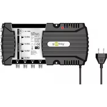 Goobay satelitný multiswitch 9 vstupov/4 výstupy (64879)