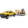 Auto Dodge RAM 2500 Service s prívesom