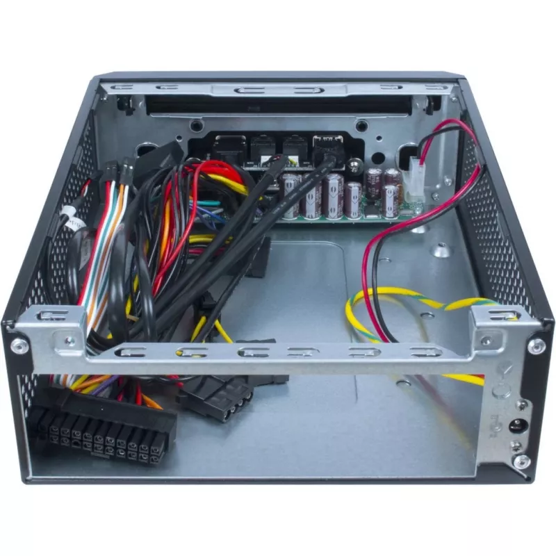 Inter-Tech MW-01 II skriňa Mini-ITX, USB 3.0 (typ A+C) čierna, čítačka kariet (88881244)