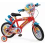 Detský bicykel 14 Paw Patrol červený 1478 chlapčenský NOVÝ TOIMSA