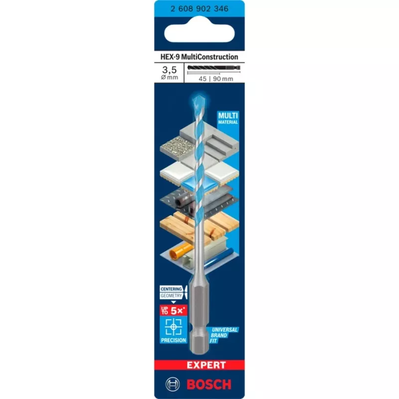Expert HEX-9 Multi Construction betónový vrták Ø 3,5 mm 1 ks (2608902346)