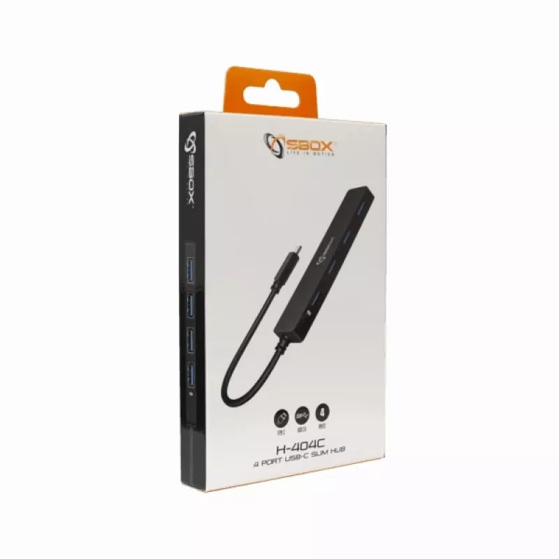 Sbox H-404C Type-C USB-3.0 4