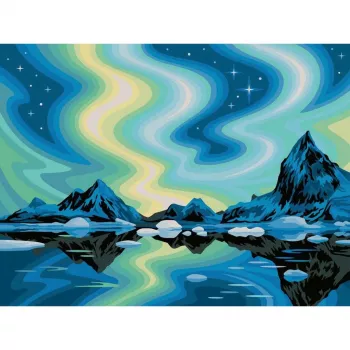 Ravensburger CreArt Canvas Edition Malset Northern Lights od Ravensburger (MPN 23907)