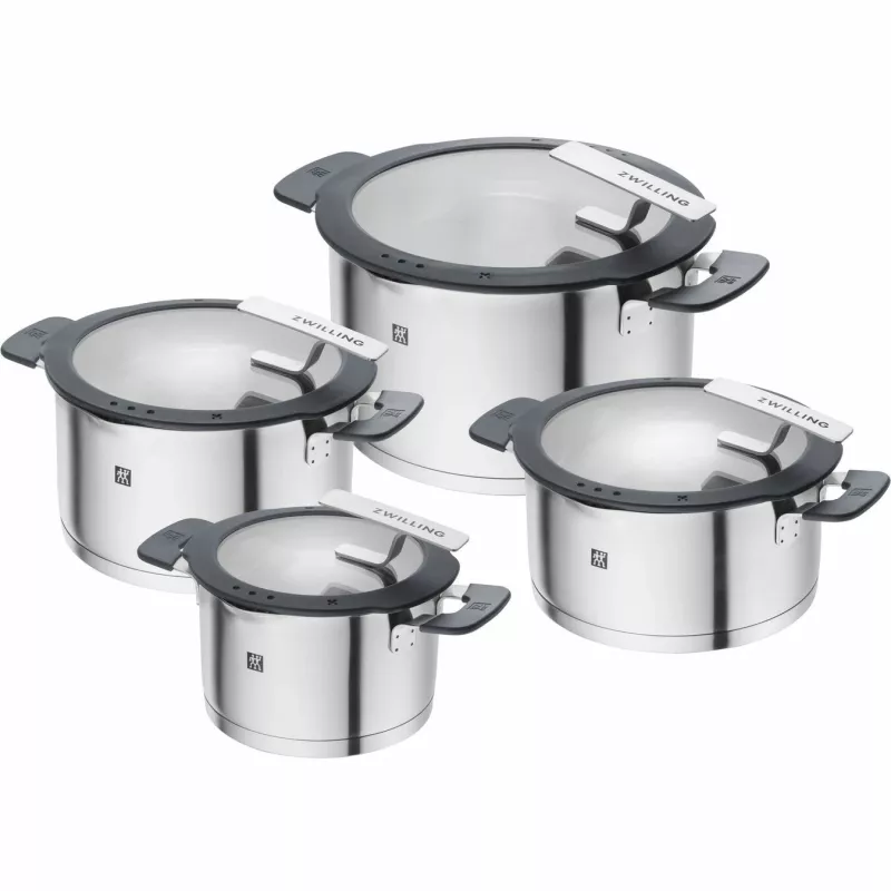 ZWILLING SIMPLIFY 66870-004-0 sada hrncov nerez 4-dielna strieborná čierna