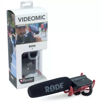 RØDE VIDEOMIC PRO R mikrofón čierny mikrofón pre digitálnu kameru