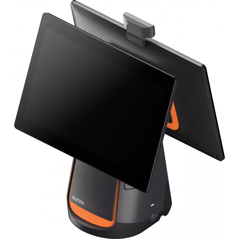 Desktop POS T2s, Android 9, 15,6+10 palcov, 4/64 GB, 80 mm, WLAN