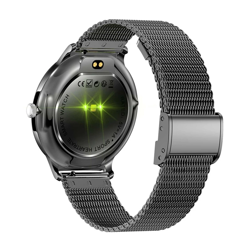 Smartwatch Colmi V89 Steel čierna s meračom tepu, vodotesná