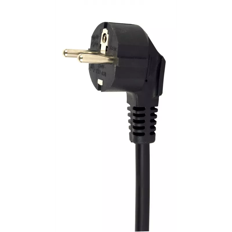 Jednotka rozvodu napájania GEMBIRD EG-PDU-9F2F — 9 francúzskych (Typ E) zásuviek, 1HE rack, 16A, 2 m kábel