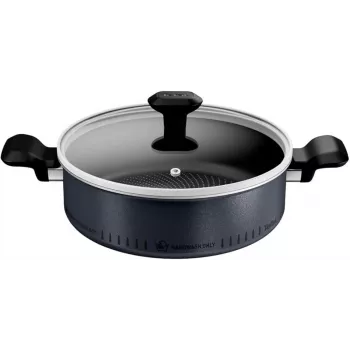 Hlboký hrniec Tefal H0567042 24 cm s pokrievkou — nepriľnavý riad, priemer 24 cm