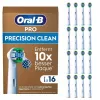 Oral B Precision Clean hlavice zubnej kefky 16 balenie biela