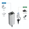 USB-A/-C na 2,5G Ethernet adaptér, sivý