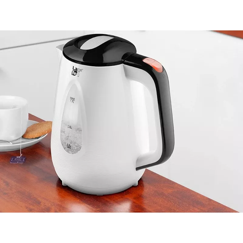 Rýchlovarná kanvica LAFE 1,7 l 2200 W biela