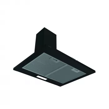 Nástenný digestor CATA VK 6000 BK, 395 m³/h, 150 mm odťahový hrdlo, čierny, hliníkový filter