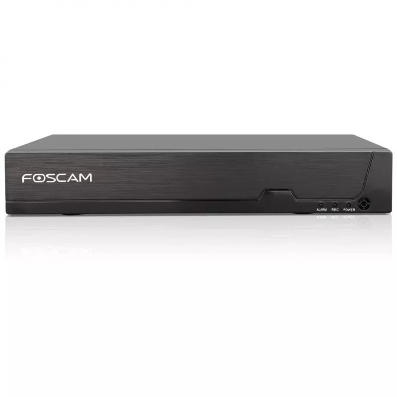 Foscam FN9108HE sieťový videorekordér čierny 8-kanálový, 5MP, PoE, HDMI+VGA
