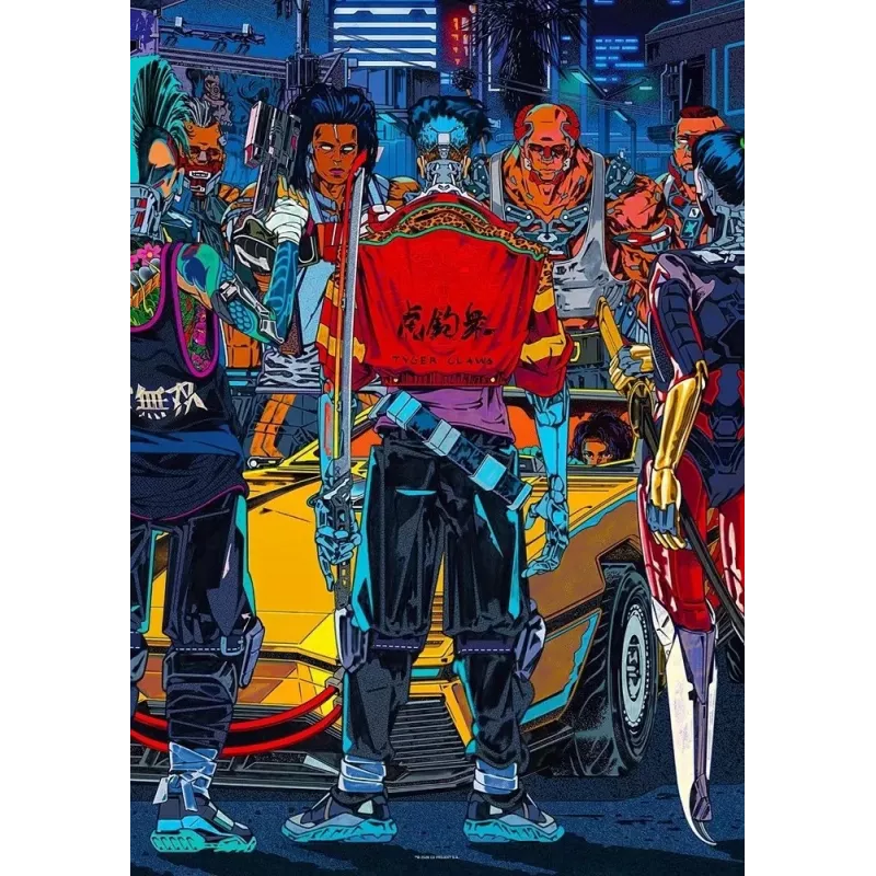 Good Loot Comic Book Puzzle: Cyberpunk 2077 Kickdown, 1000 dielikov
