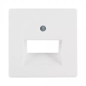 Berker 14096089 centrálna doska pre UAE/E-DAT Design/Telekom ISDN prípojné zásuvky, biela