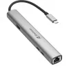 Sharkoon OfficePal USB-C Combo adaptér