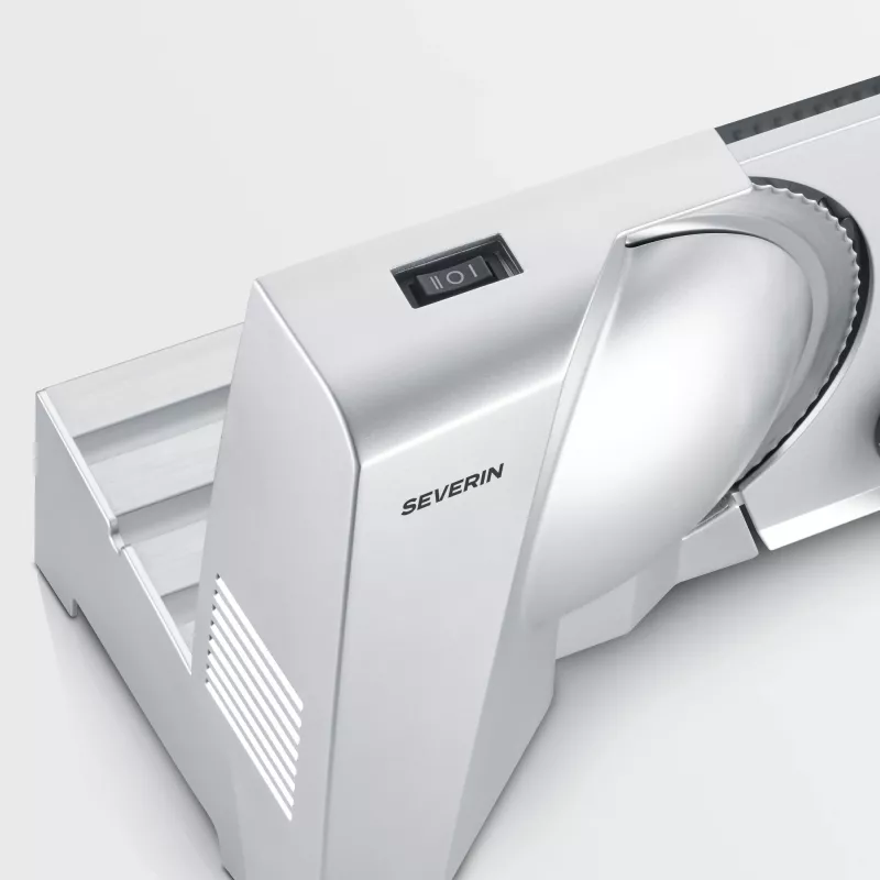 Krájač na údeniny Severin AS 3917 elektrický 150 W sivý plast