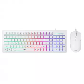 Sada klávesnica a myš Baracuda BGC-012 Orca White – biela sada klávesnice a myši
