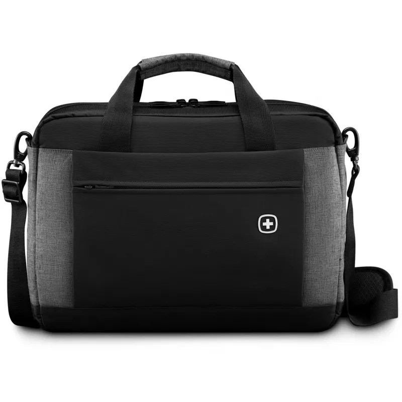 WENGER Underground taška na notebook pre 35,8 až 39,6 cm 14,1 až 15,6 palcov Toploader Tablet Laptop čierna