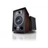 Stĺpový reproduktor Magnat TRANSPULS 800A 2-pásmový káblový & bezdrôtový 2×60 W, Bluetooth 5.0, HDMI, čierny/hnedý