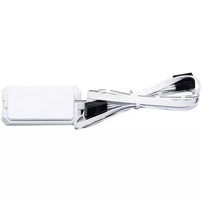 Lian Li UNI FAN TL Wireless LCD 120 White — 120mm PWM ventilátor s bezdrôtovým LCD ovládačom