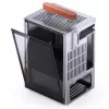 PC skriňa Jonsbo T6, Mini-Tower, Mini-ITX, strieborná