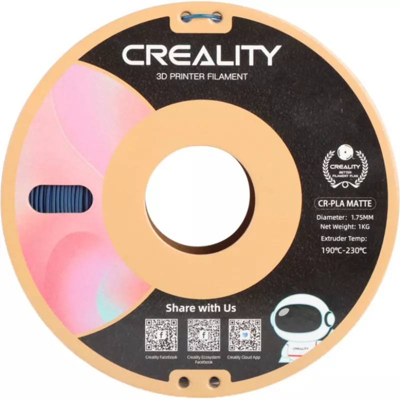 3D tlačový materiál Creality 3301010298 PLA modrá 1 kg 1,75 mm