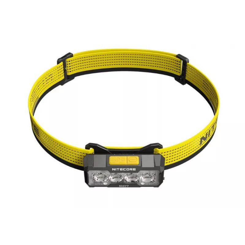 Nitecore NU27 čelová lampa čierna, žltá LED čelová lampa