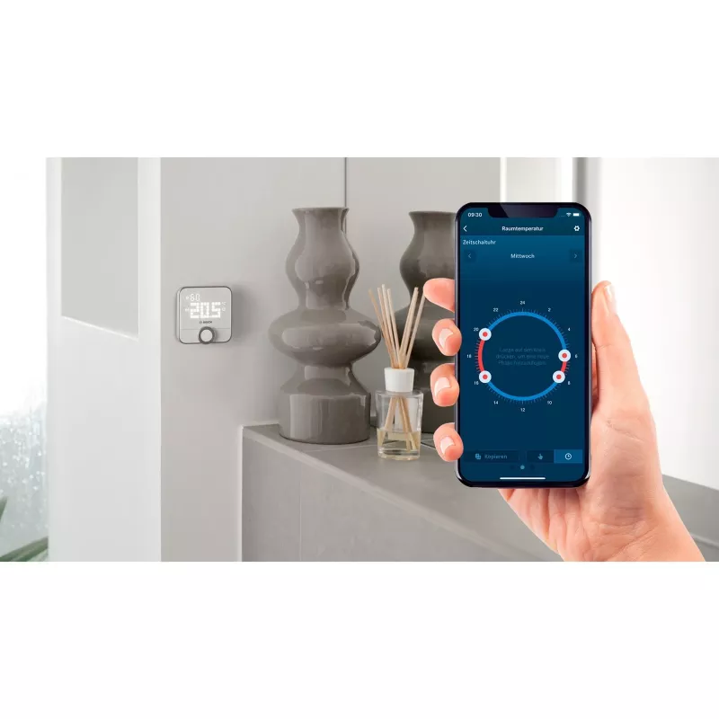 Smart Home - II - priestorový termostat - 230 V, podlahové kúrenie
