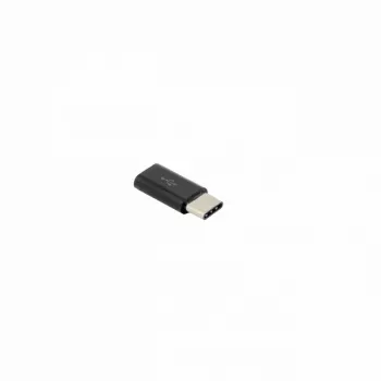 Sbox Micro USB 2.0 F. -> TYPE C M. čierna AD.USB-C B