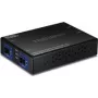 TRENDnet 4-portový gigabitový switch - Switch - 1 Gbit/s (TFC-G22SFP)
