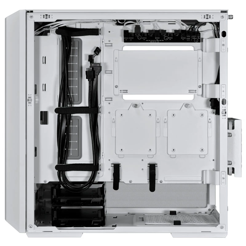 Lian Li Lancool 216 Midi-Tower priehľadná, biela