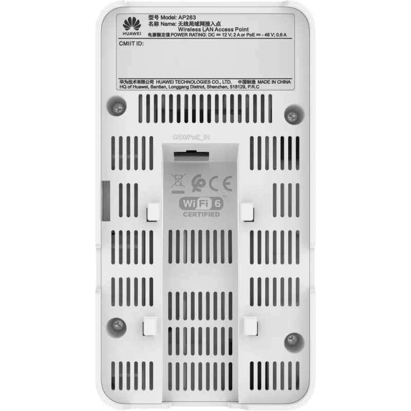 Bezdrôtový prístupový bod HUAWEI eKit AP263 2,4 GHz 5 GHz Wi-Fi 6