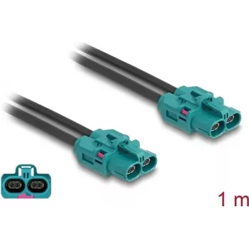 DeLOCK kábel HDMTD Z dvojitá zásuvka na HDMTD Z dvojitá zásuvka 1 m