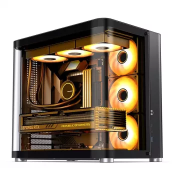 PC skriňa Jonsbo TK-2 2.0 Midi Tower čierna