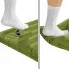 Turistická podložka so zabudovanou pumpou NILS Camp NC4101 zelená