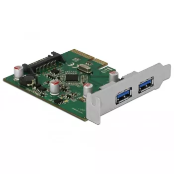 Delock PCI Express x4 karta na 2 x externý USB 3.1 Gen 2 Type-A port (90298)