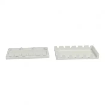 Synergy21 Keystone, nosič modulov, patch panel pre 6x TP moduly, na omietku, biely (ABS)