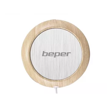 Ohrievač hrnčekov Beper P201UTP003 Silver Wood