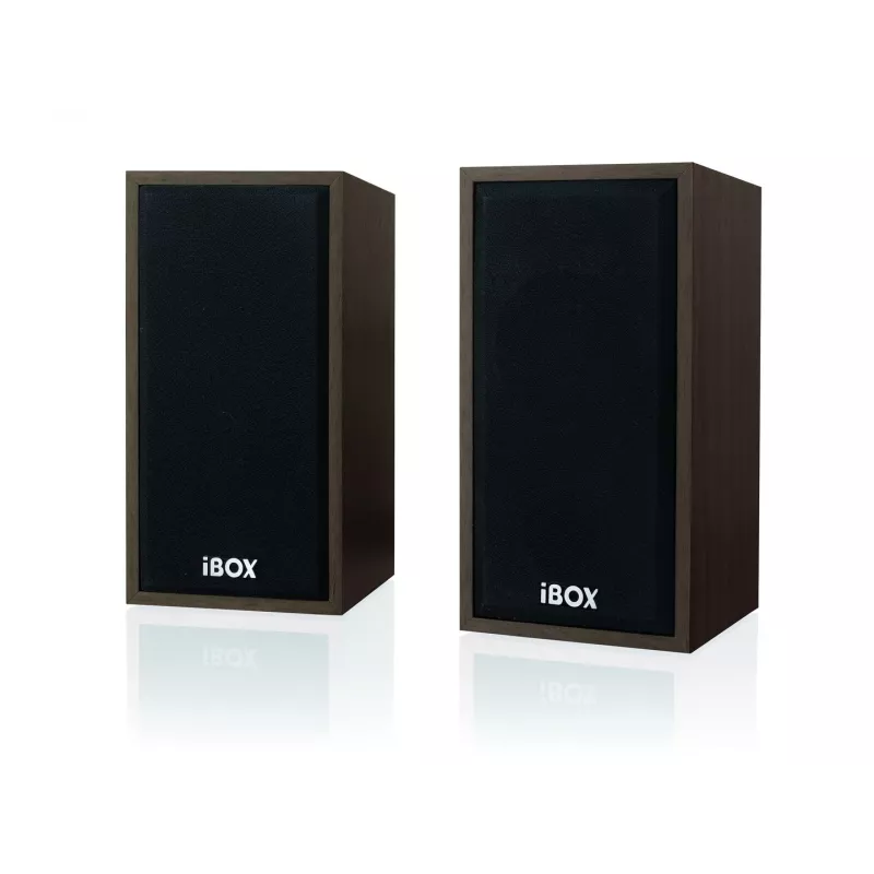 Reproduktory IBOX IGLSP1 káblové 2.0 stolové reproduktory 10 W čerešňová