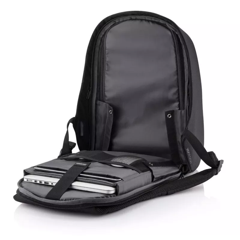 Batoh XDDESIGN P705.291 antracit — 18 L, priehradky na notebook a tablet, uzamykateľný hlavný zips