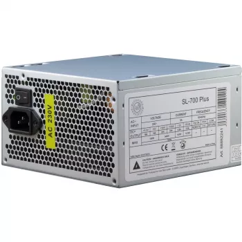 Inter-Tech SL-700 Plus - napájací zdroj (interný) - ATX12V 2.4 - AC 230 V - 700 Watt - aktívne PFC (88882141)