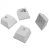GLORIOUS GPBT Backlit Keycaps — PBT biela, ANSI layout
