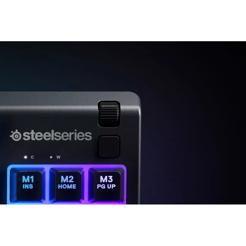 Steelseries APEX 3 TKL klávesnica USB QWERTY US English čierna